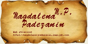 Magdalena Padežanin vizit kartica